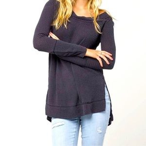 We The Free waffle tunic thermal